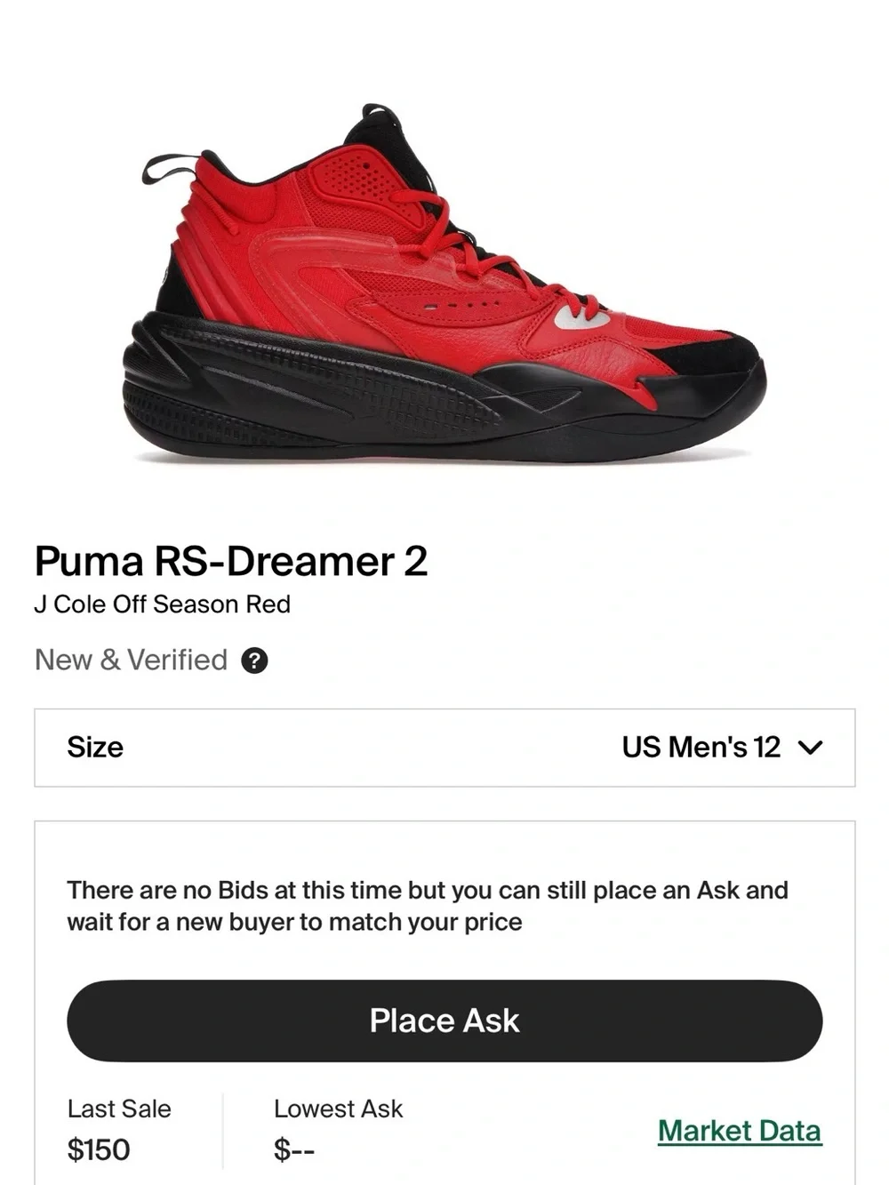 Puma gently worn